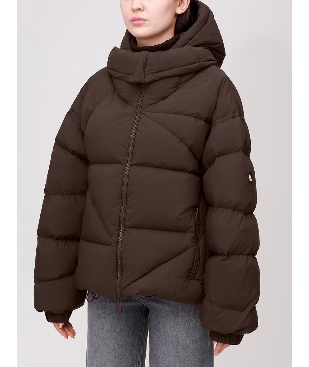 BACON Бордовый пуховик, фото 3