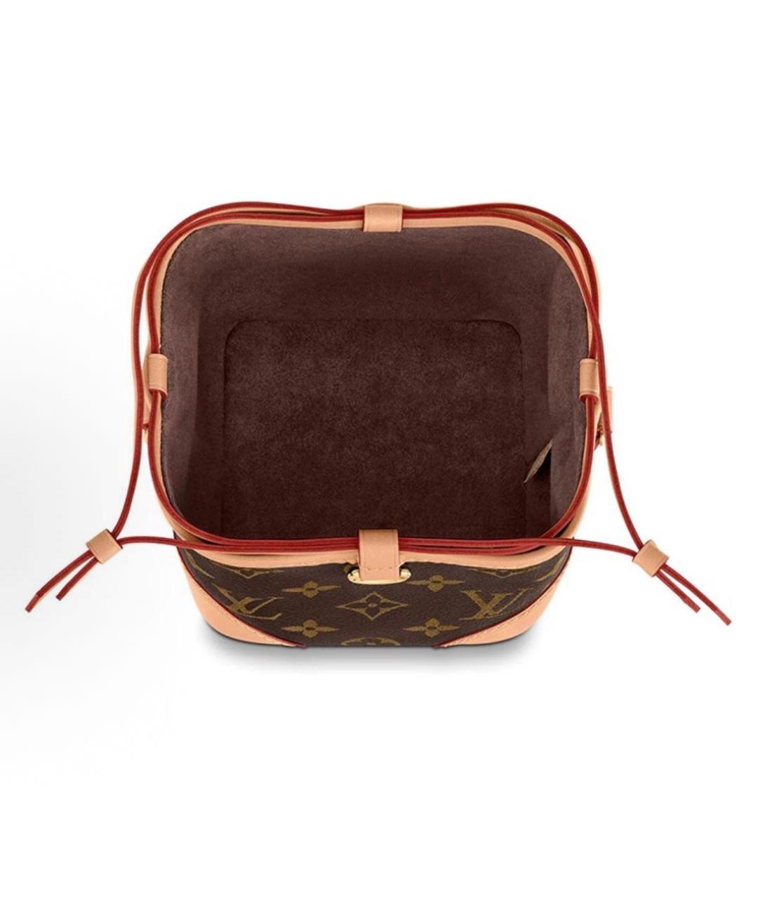 LOUIS VUITTON Коричневая сумка через плечо, фото 3