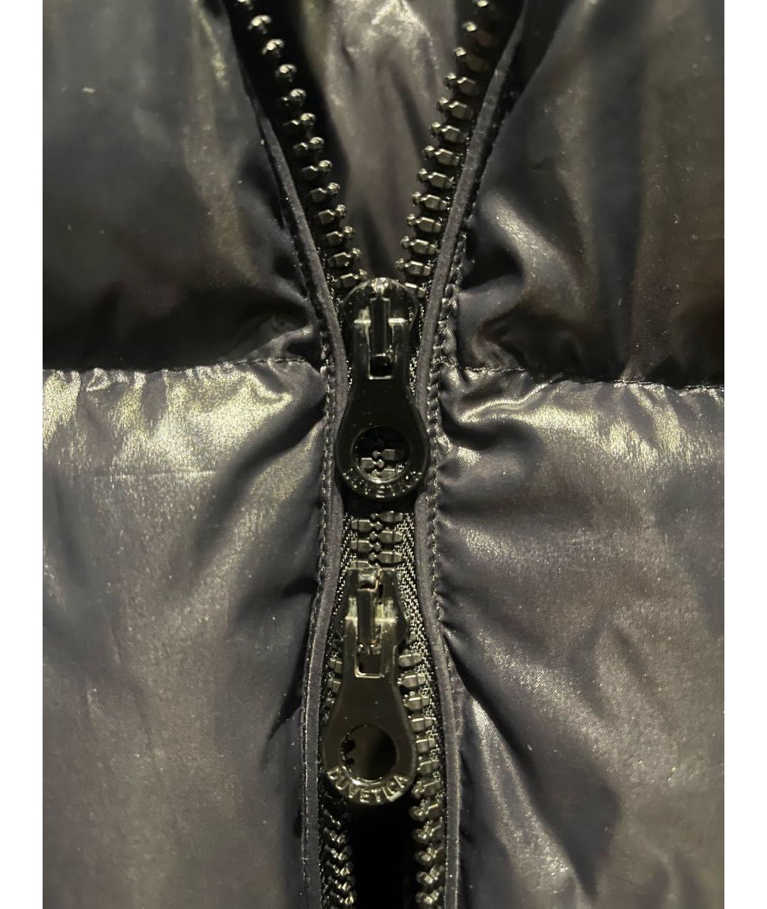 DUVETICA Темно-синий полиамидовый пуховик, фото 8