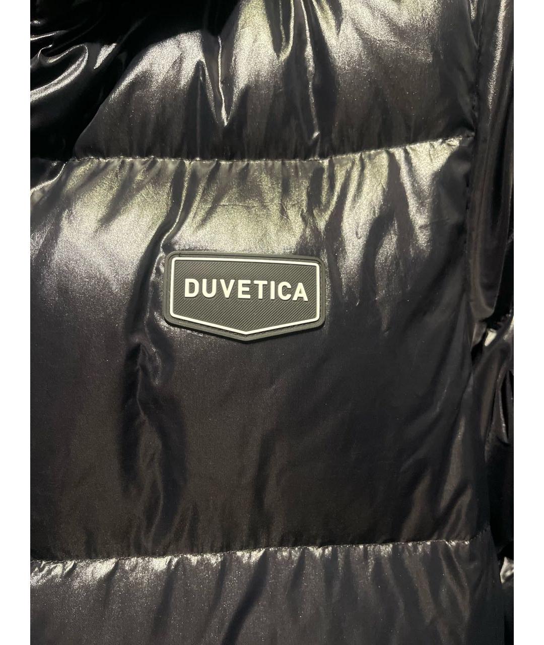 DUVETICA Темно-синий полиамидовый пуховик, фото 6