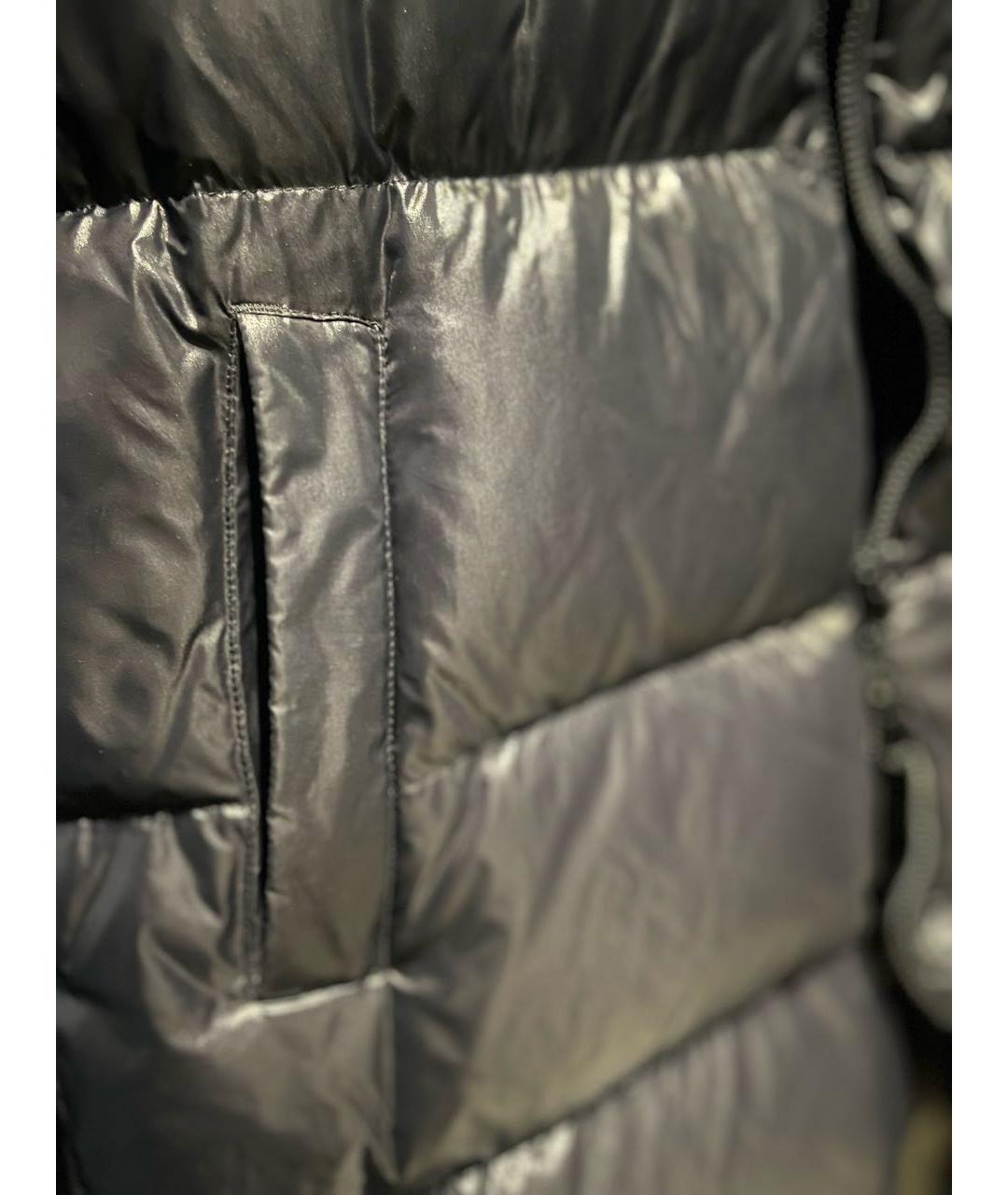 DUVETICA Темно-синий полиамидовый пуховик, фото 7