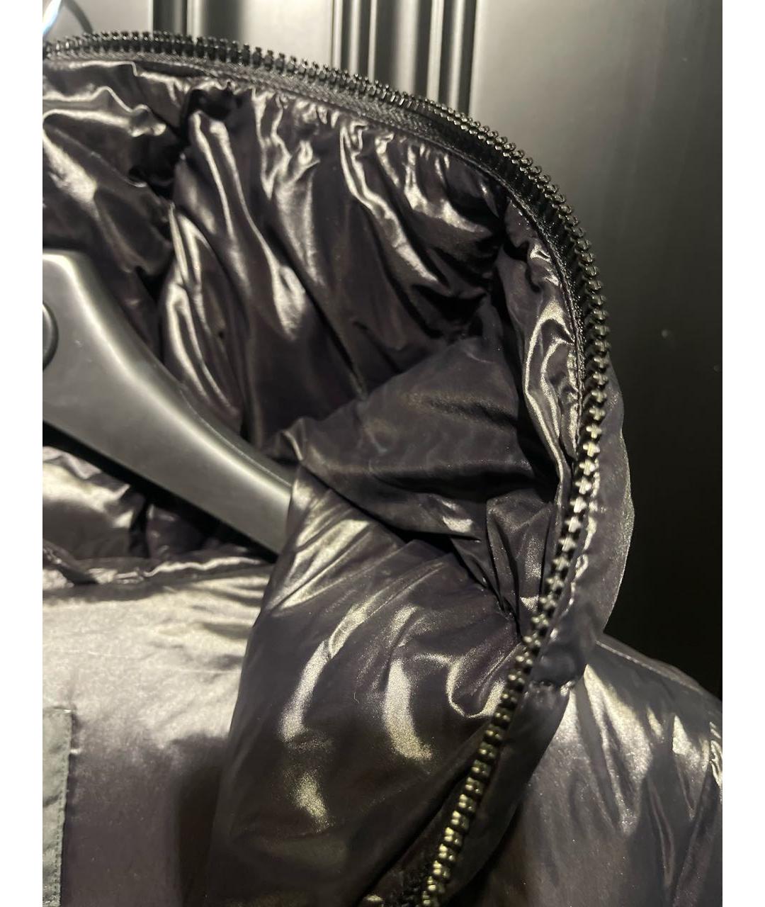 DUVETICA Темно-синий полиамидовый пуховик, фото 5