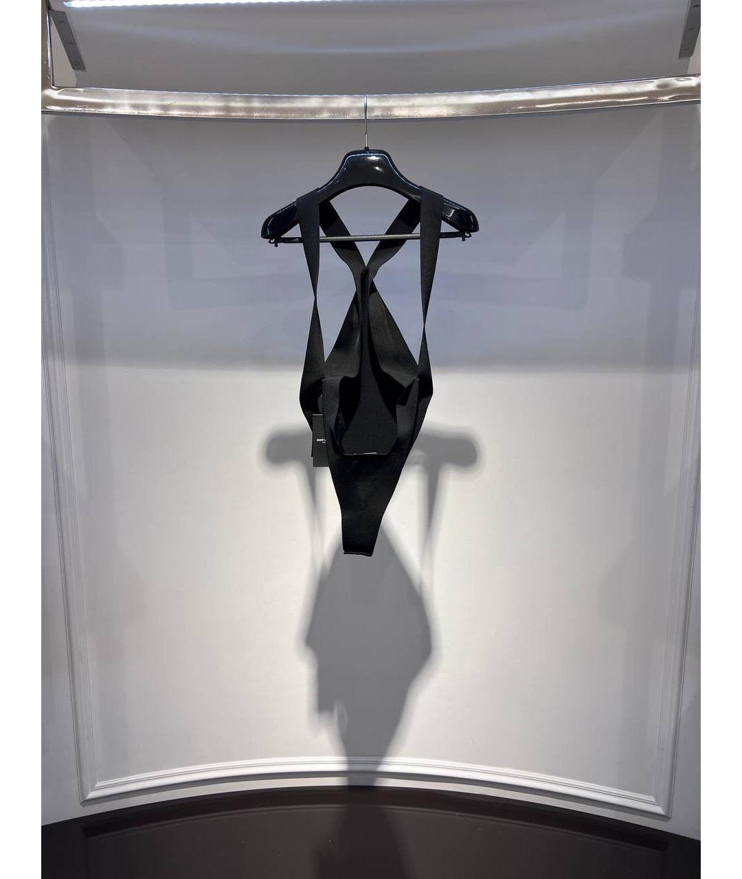 SAINT LAURENT Черное боди, фото 2