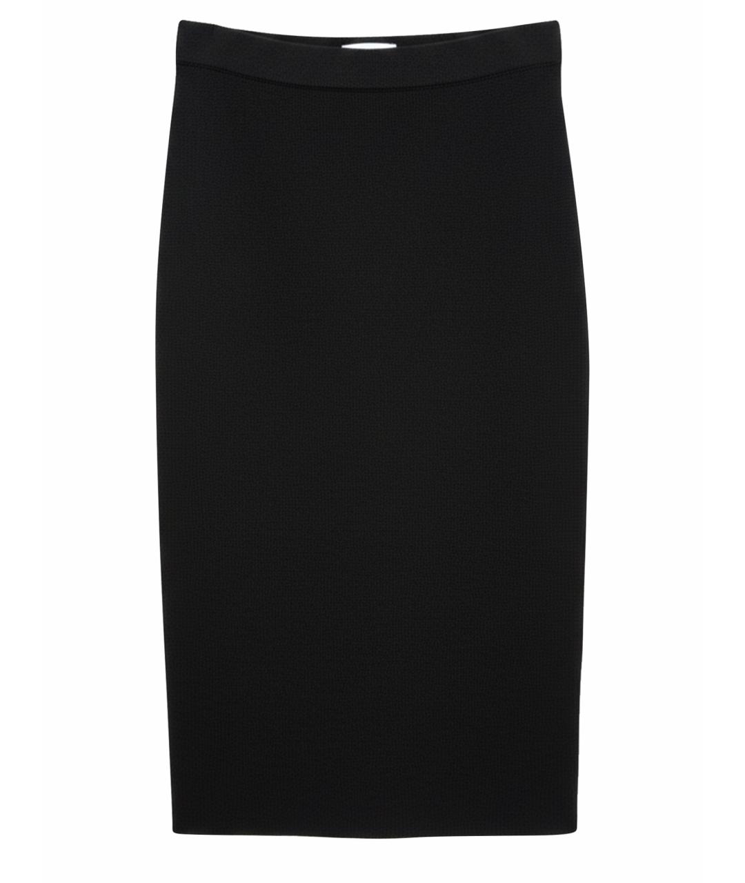 SAINT LAURENT Черная юбка миди, фото 1