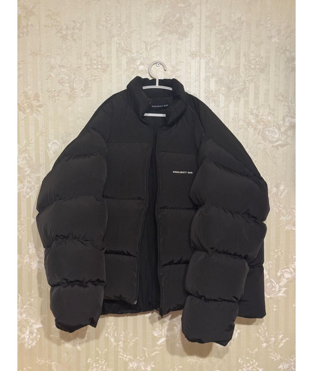 GRAILZ PROJECT G/R Черный полиэстеровый пуховик, фото 8