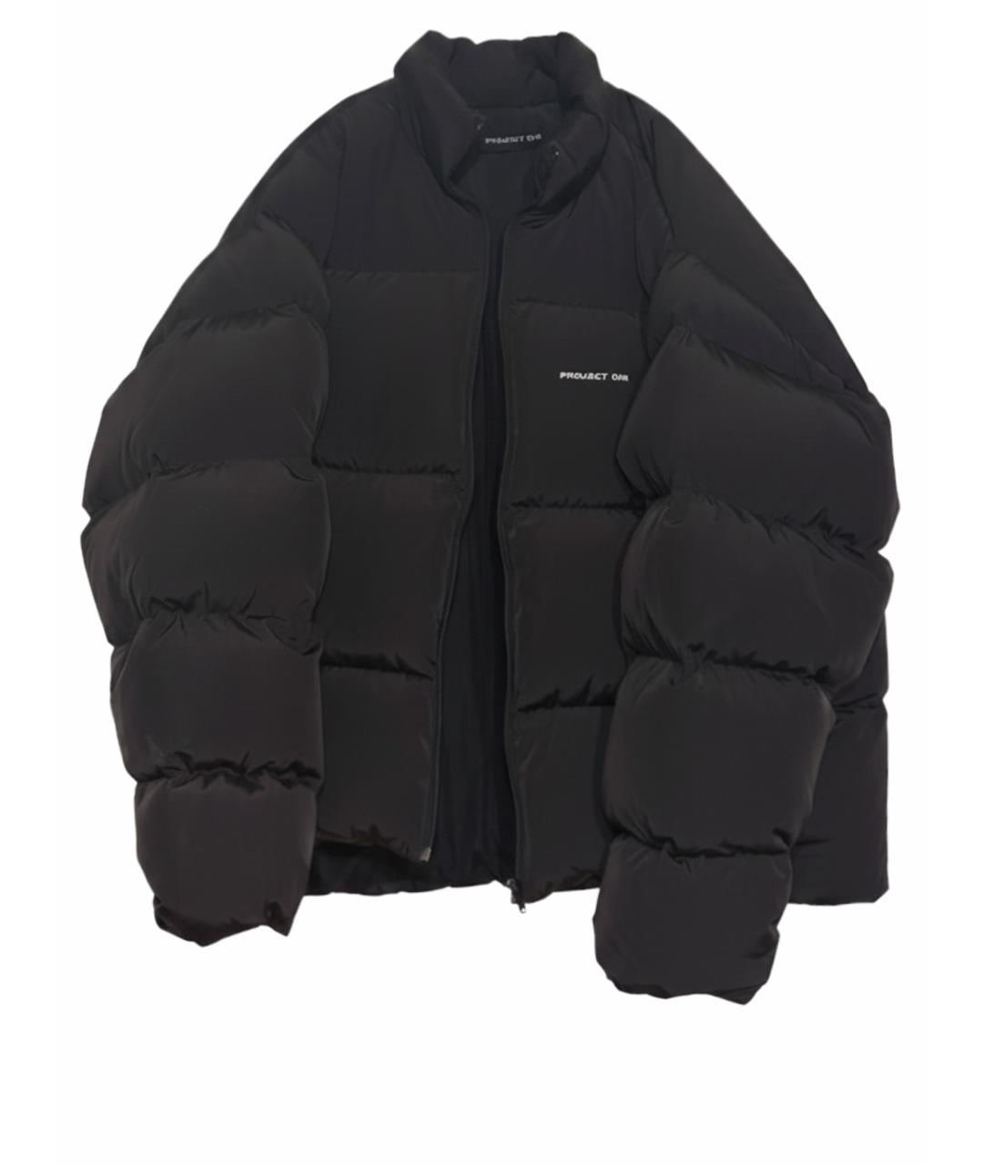 GRAILZ PROJECT G/R Черный полиэстеровый пуховик, фото 1