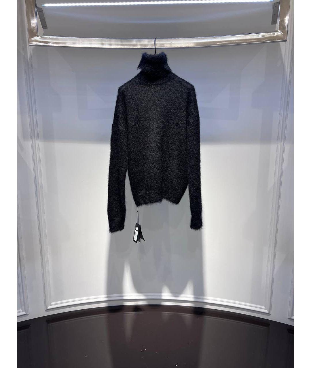 SAINT LAURENT Черная водолазка, фото 3