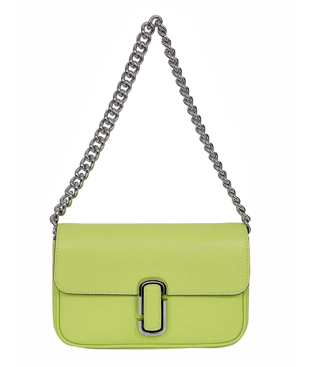 MARC JACOBS Зеленая кожаная сумка через плечо, фото 1