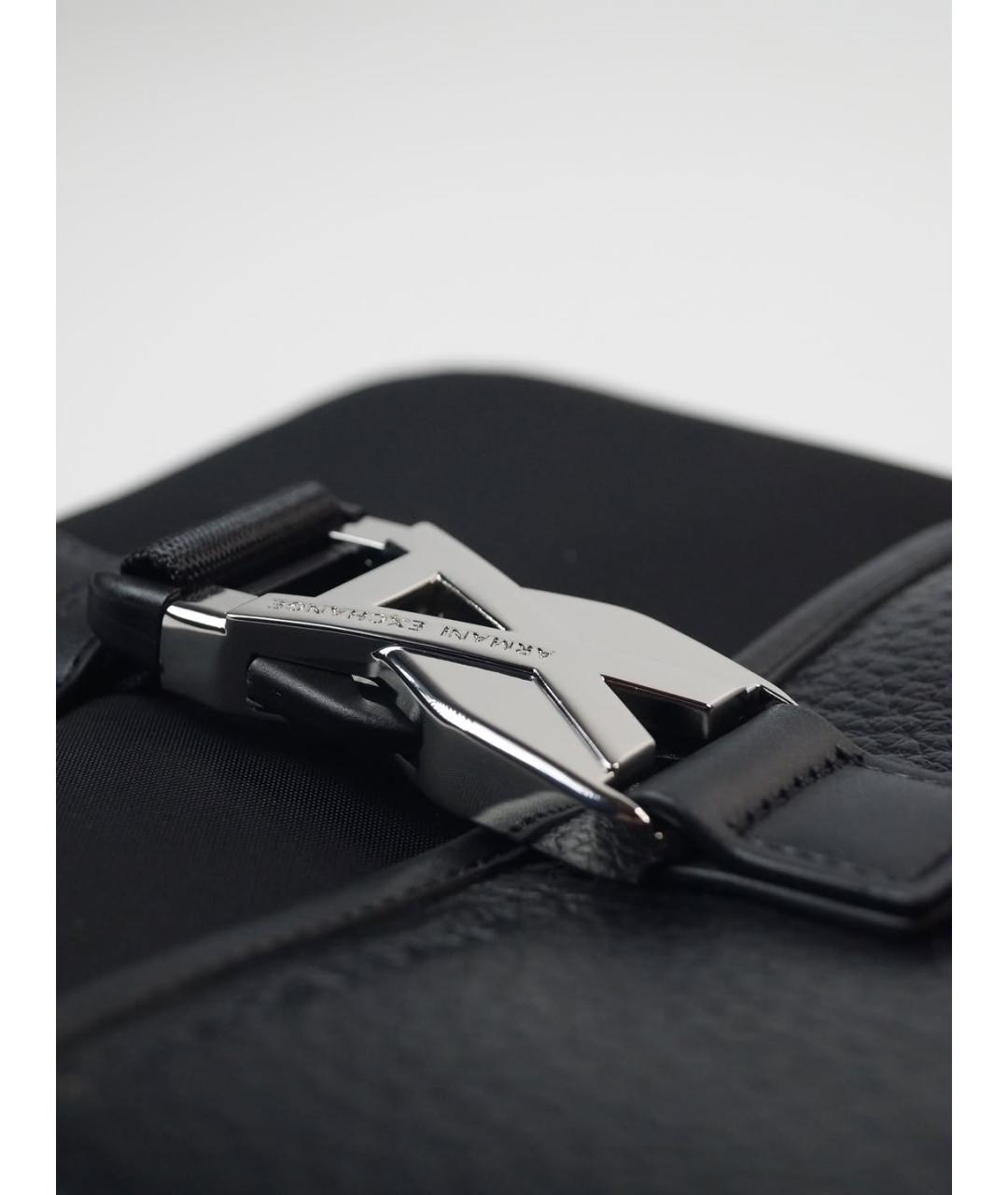 ARMANI EXCHANGE Черная сумка на плечо, фото 5
