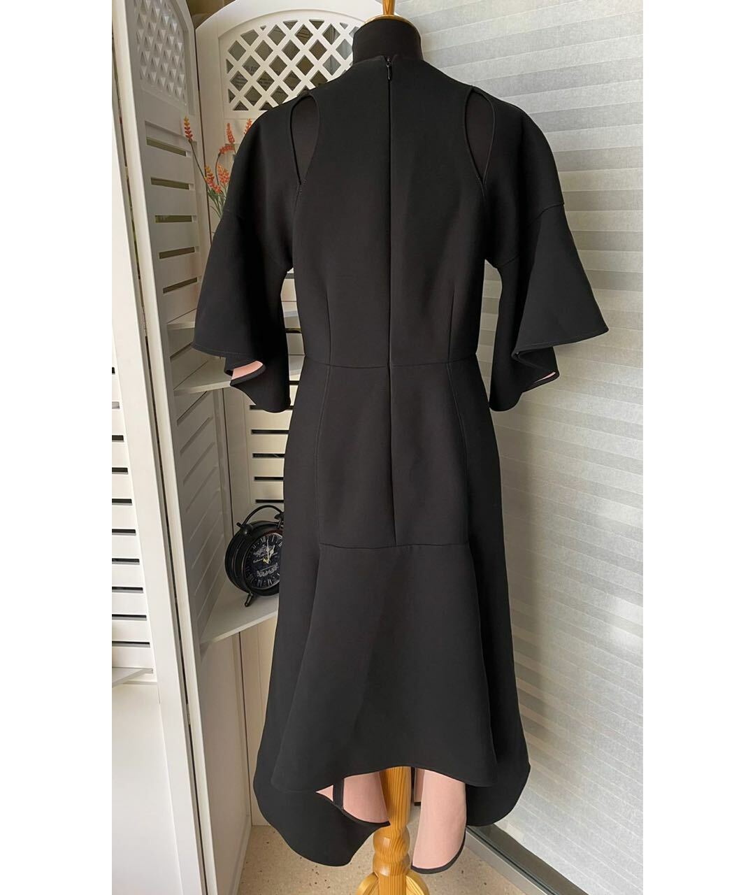 BCBG MAXAZRIA Черное полиэстеровое повседневное платье, фото 2