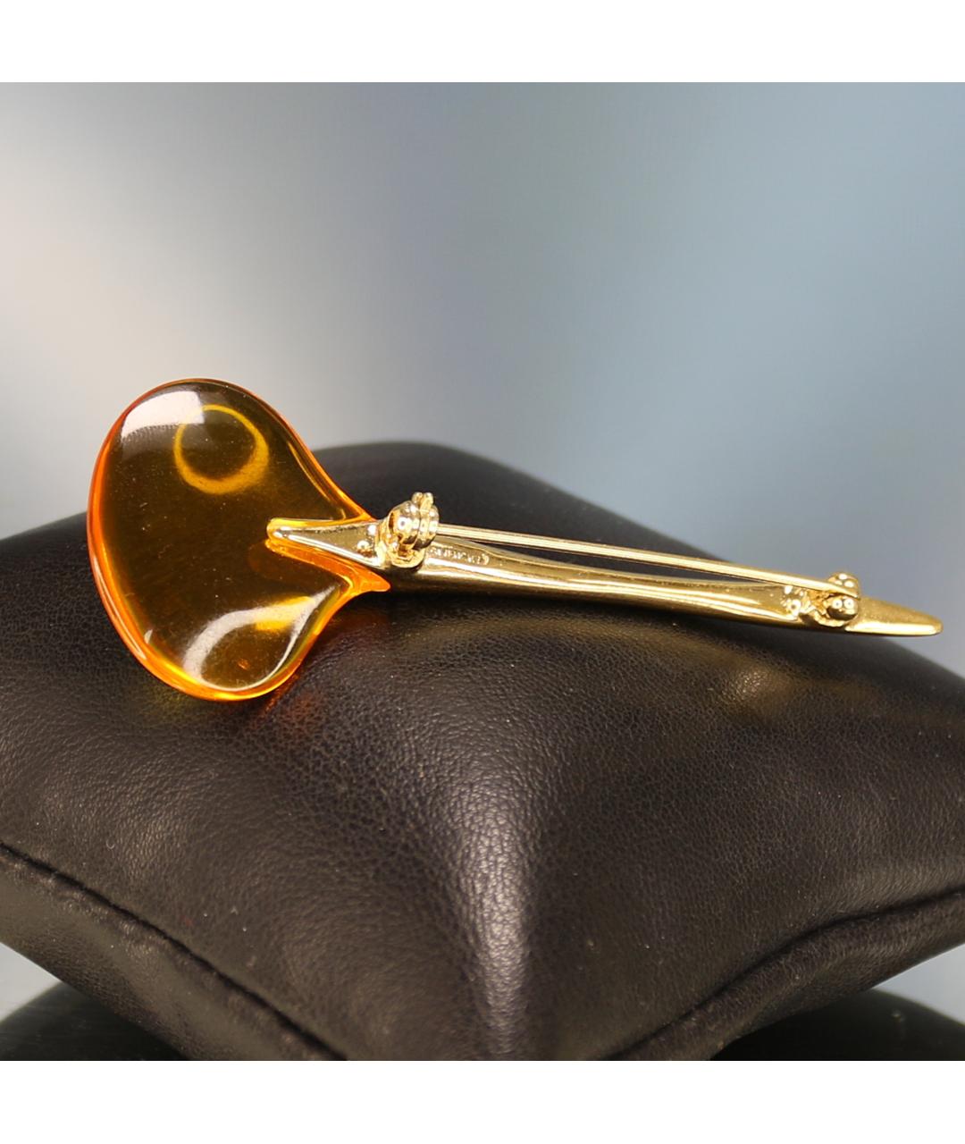 GIVENCHY Золотая позолоченная булавка / брошь, фото 8