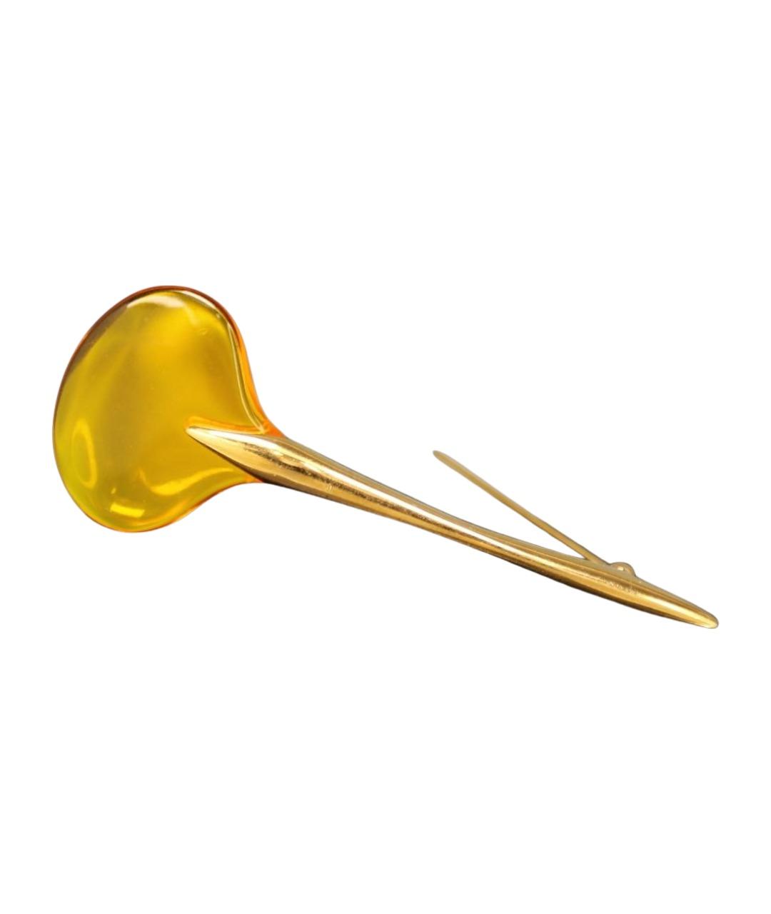 GIVENCHY Золотая позолоченная булавка / брошь, фото 1