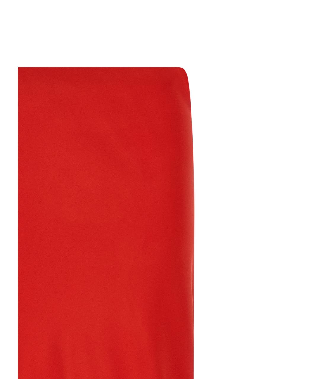 ERMANNO SCERVINO Красная вискозная юбка макси, фото 2