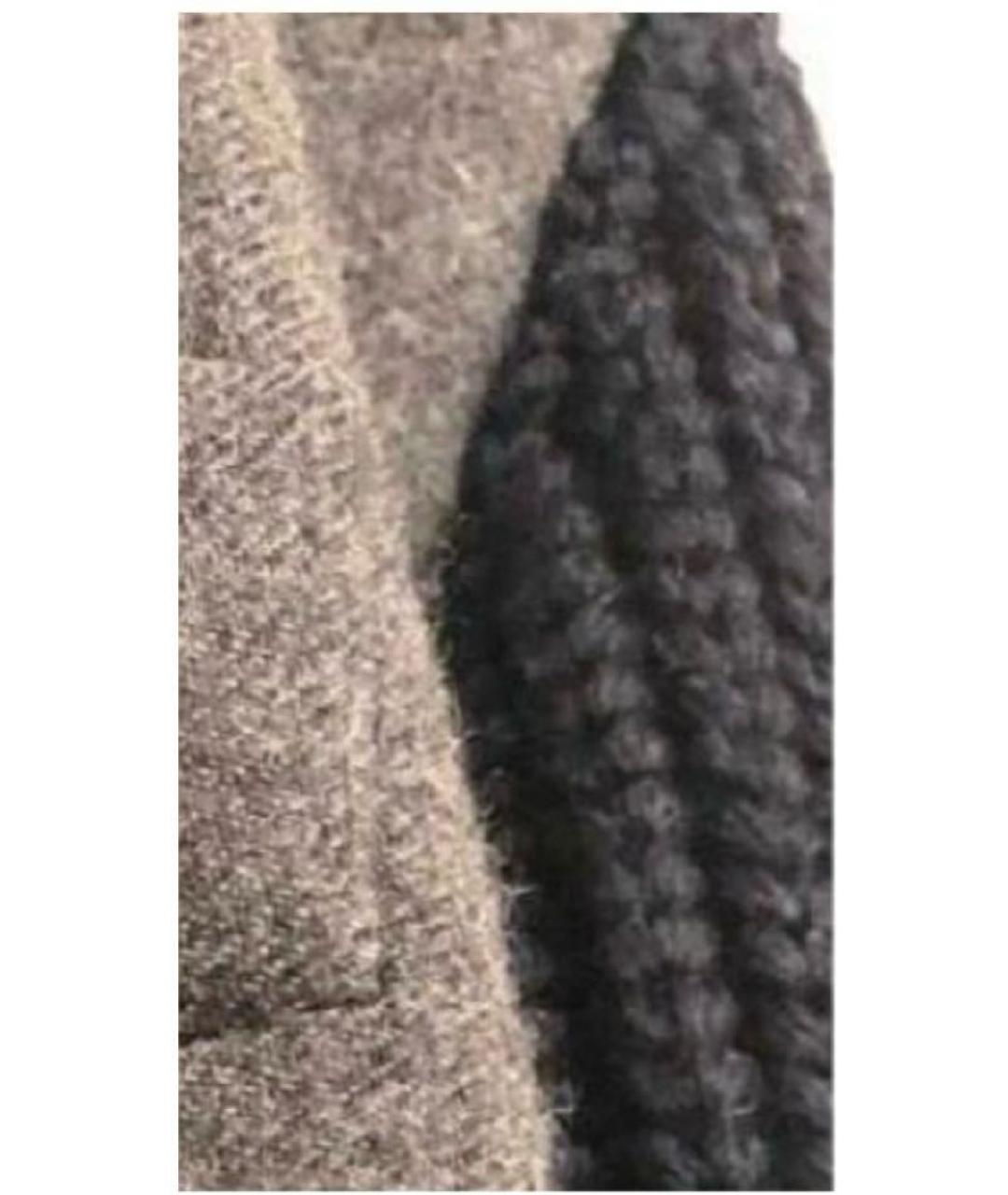 CHRISTIAN DIOR Серое шерстяное пальто, фото 6