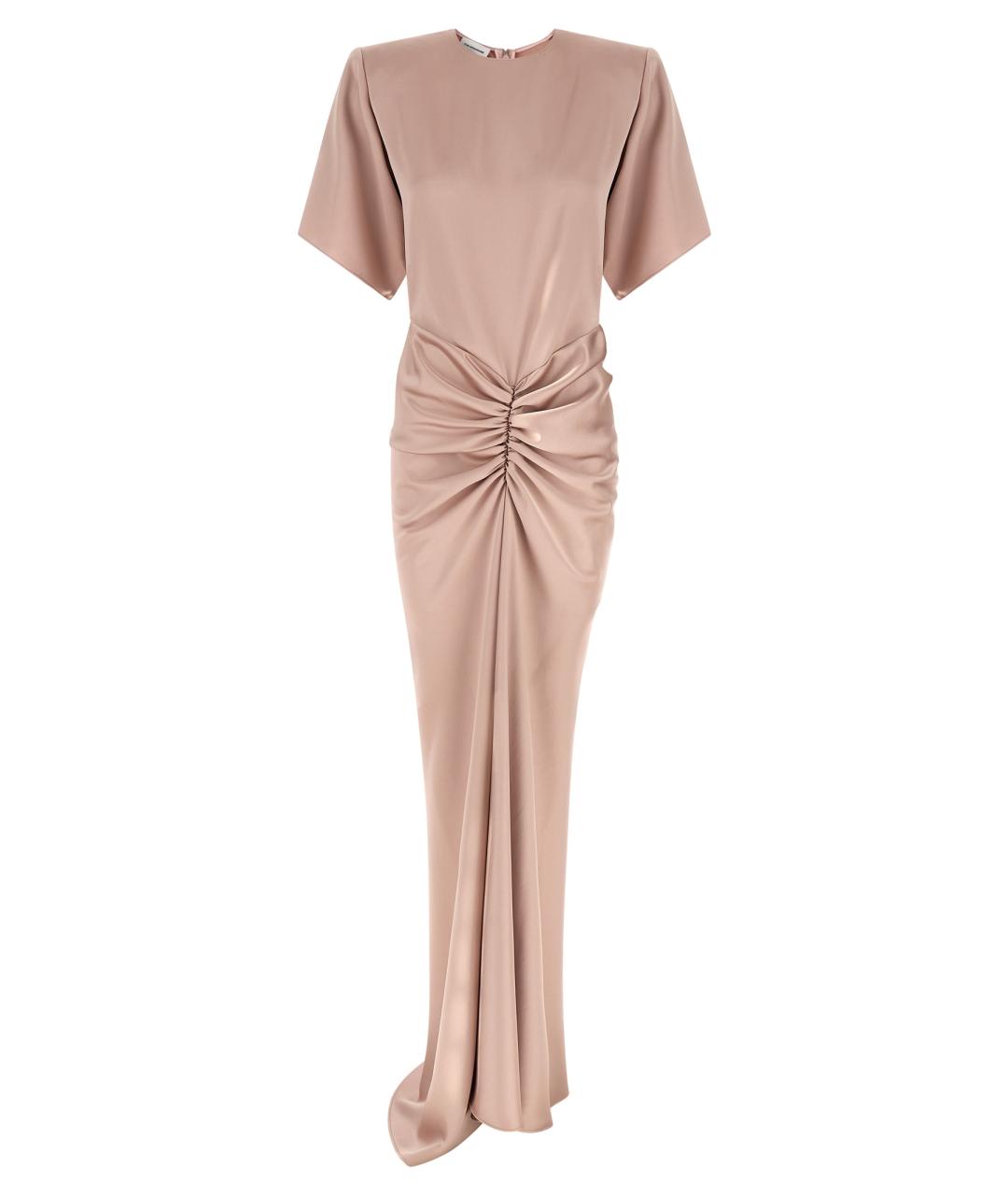 THE ANDAMANE Розовое полиэстеровое вечернее платье, фото 1