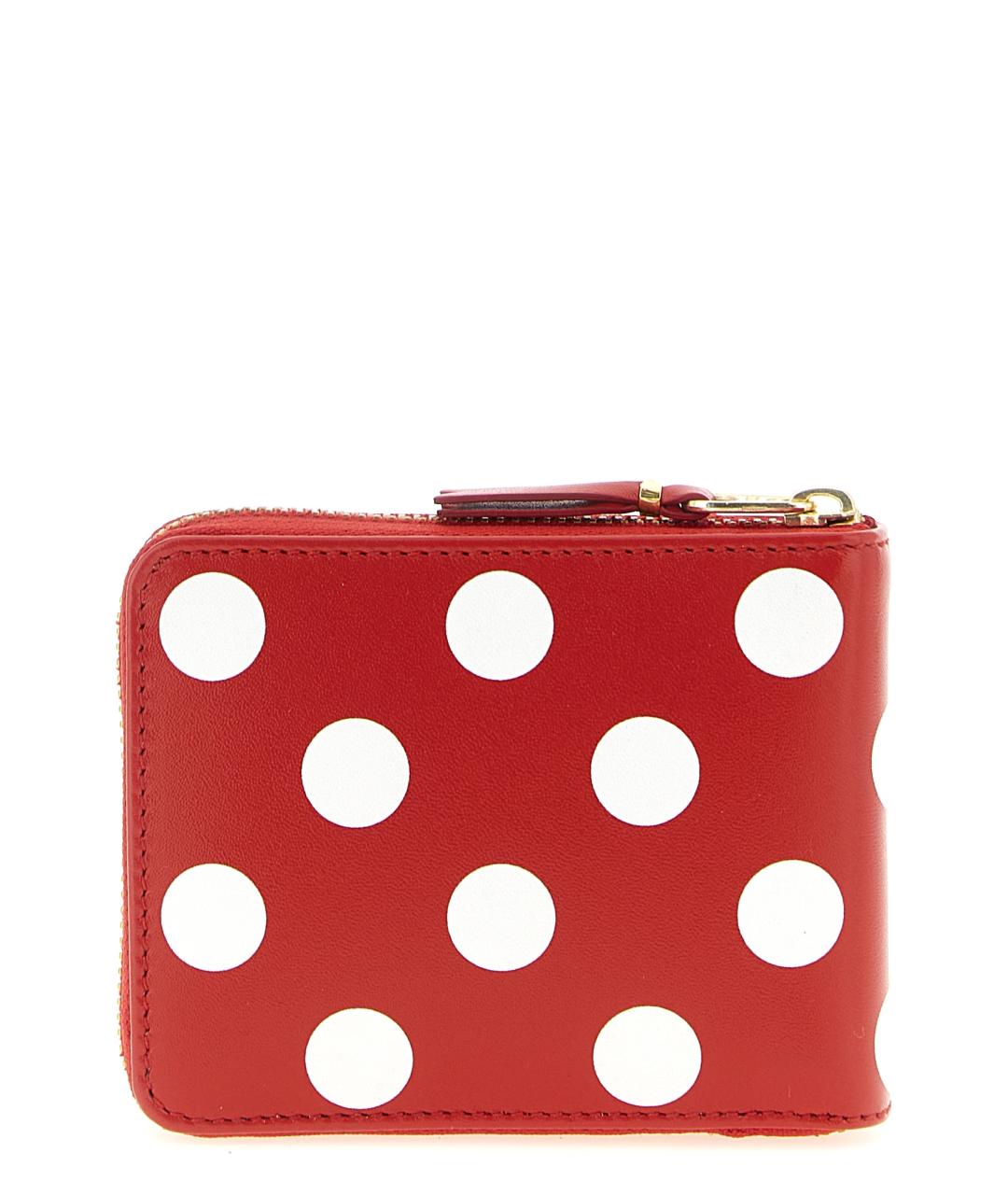 COMME DES GARÇONS Красный кожаный кошелек, фото 2