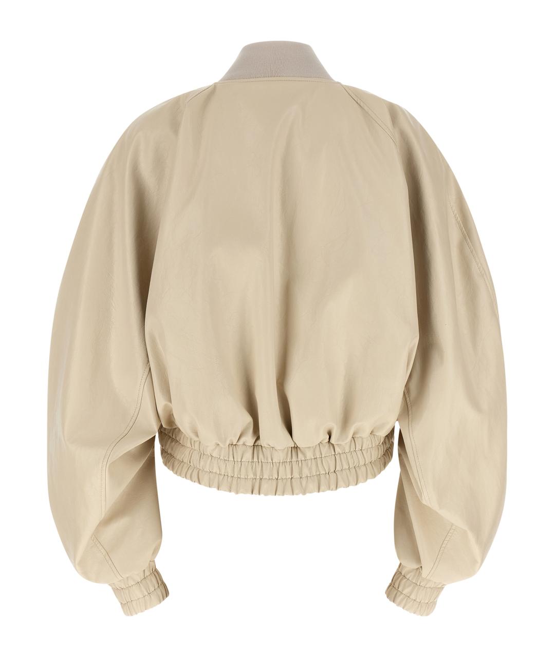 THE ANDAMANE Бежевая хлопковая куртка, фото 2