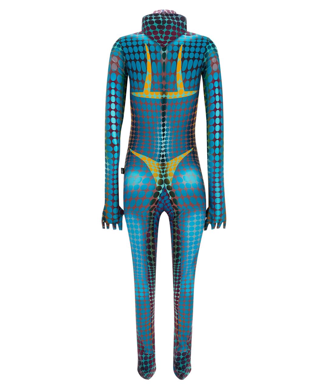 JEAN PAUL GAULTIER Мульти полиамидовый комбинезон, фото 2