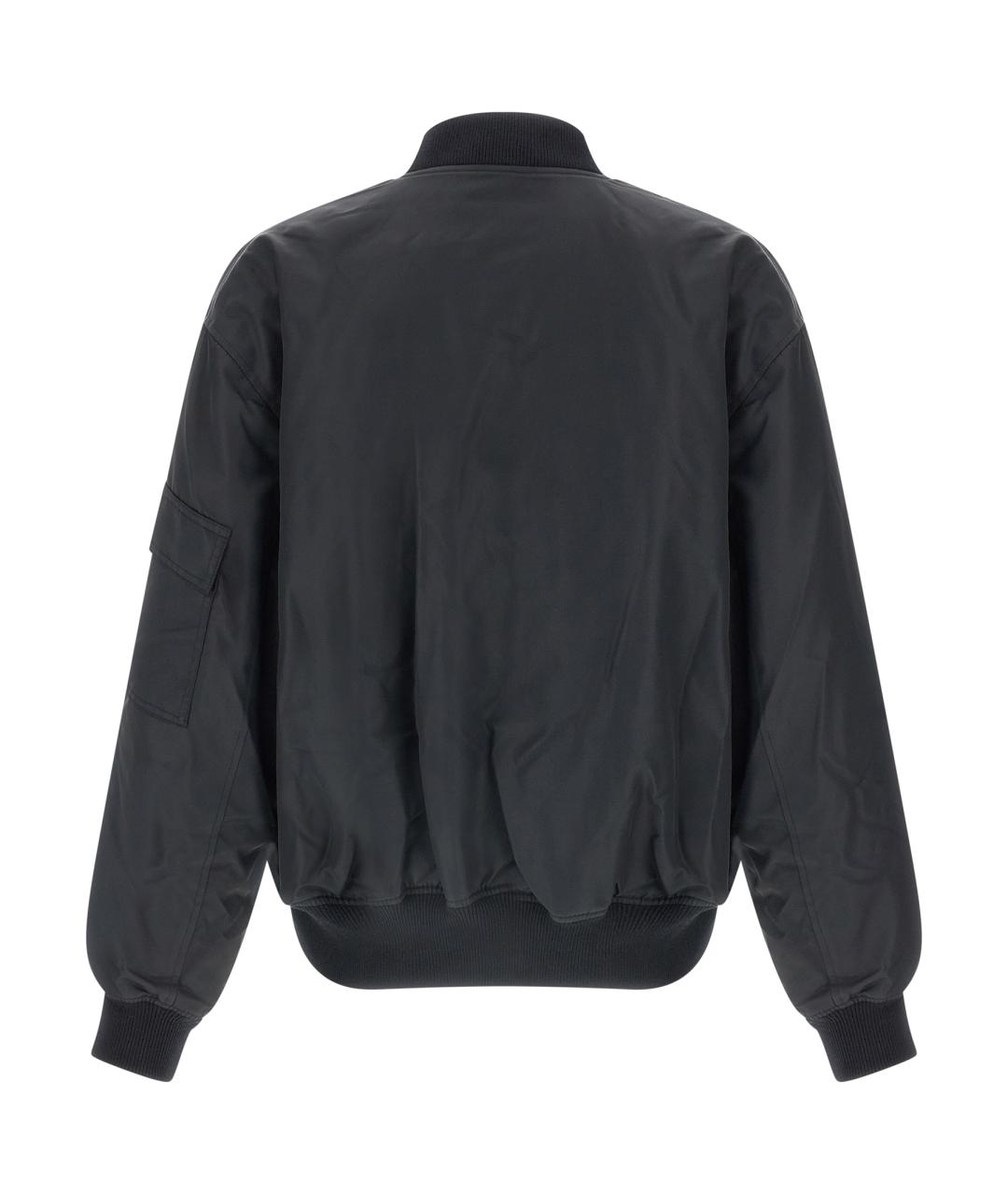 44 LABEL Черная полиамидовая куртка, фото 2