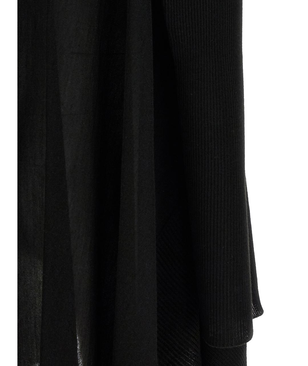 RICK OWENS Черный шерстяной кардиган, фото 4