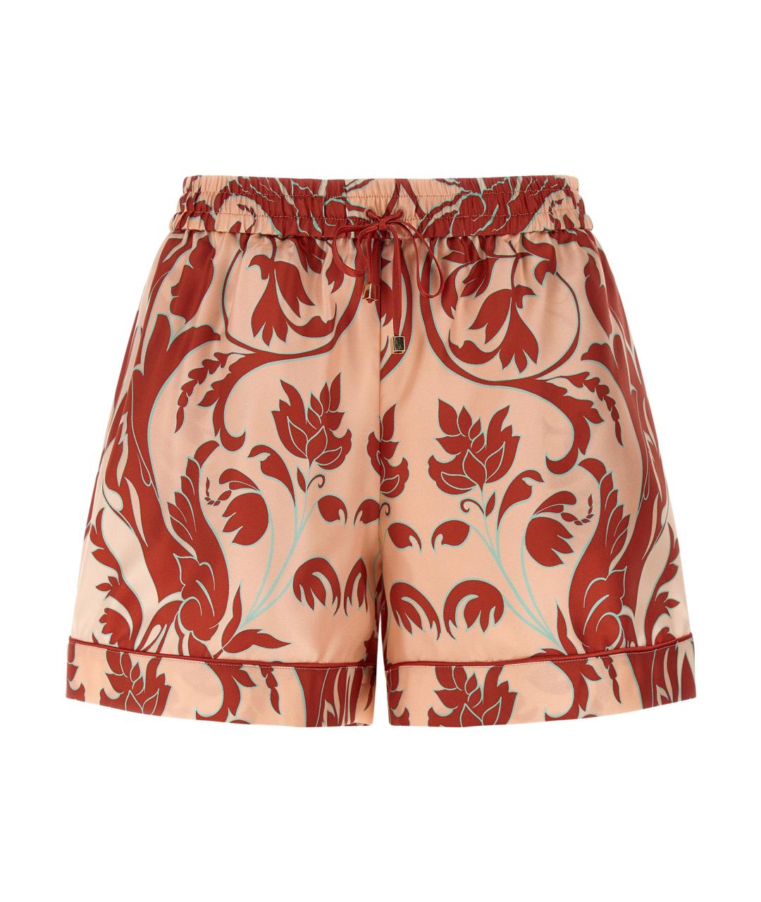 F.R.S FOR RESTLESS SLEEPERS Мульти шелковые шорты, фото 1