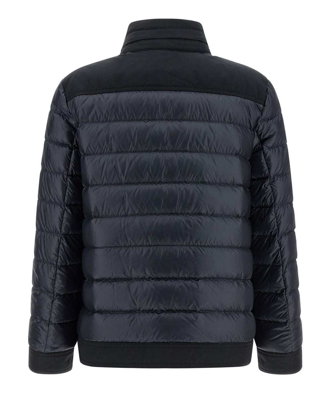 MONCLER Синий полиамидовый пуховик, фото 2