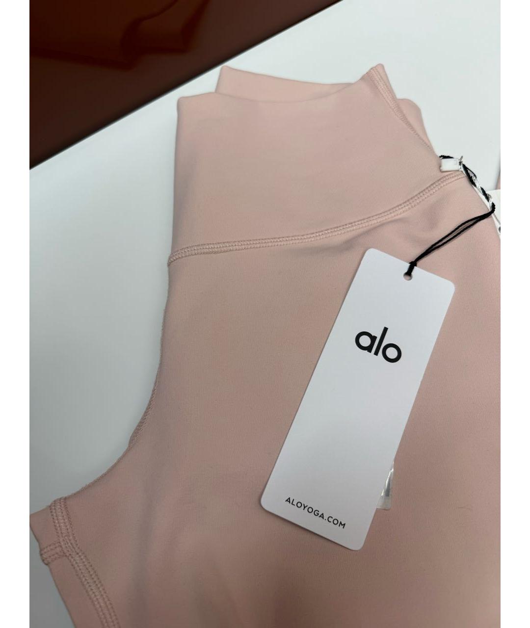 ALO YOGA Розовые спортивные брюки и шорты, фото 3