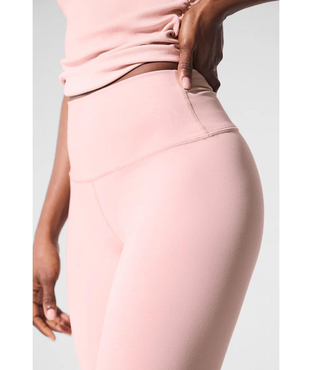 ALO YOGA Розовые спортивные брюки и шорты, фото 4