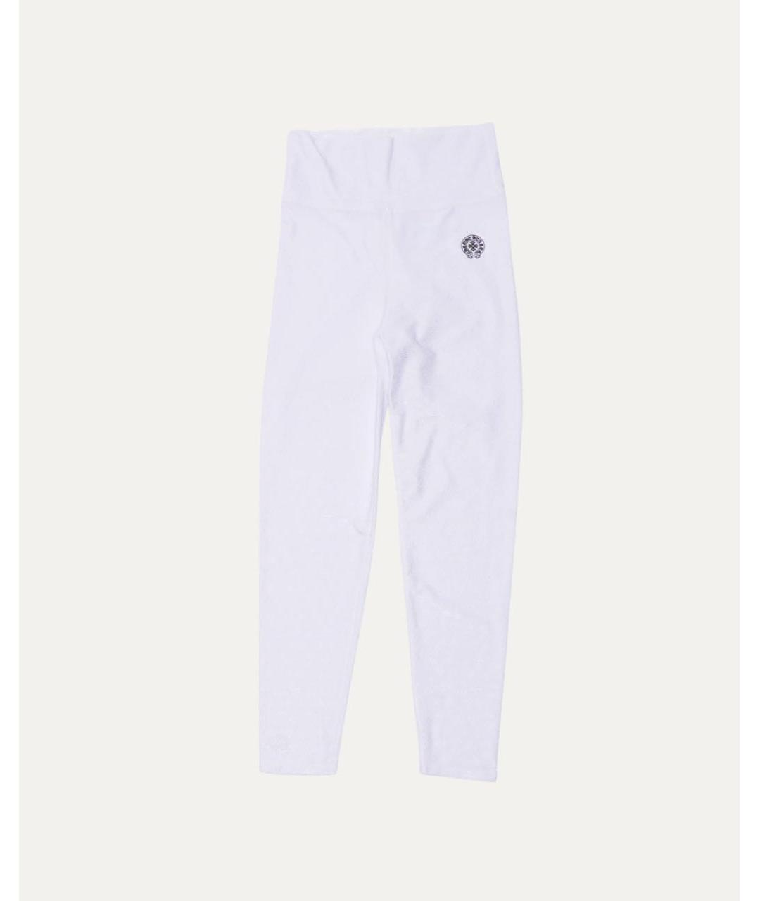 CHROME HEARTS Белые полиамидовые леггинсы и велосипедки, фото 3