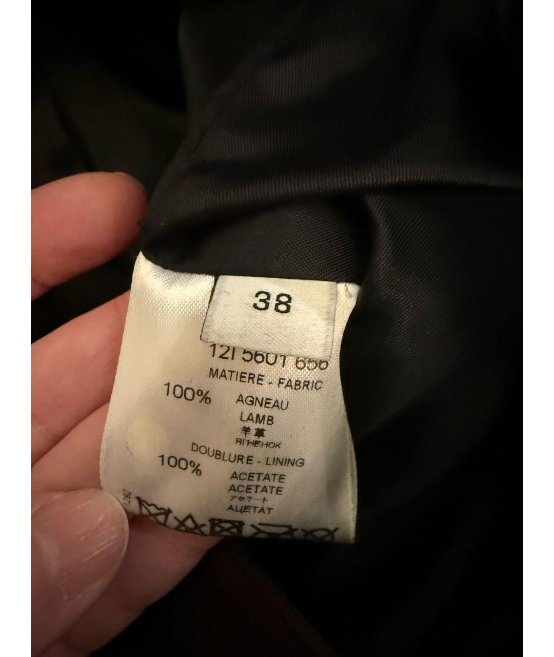 GIVENCHY Черные кожаные шорты, фото 3