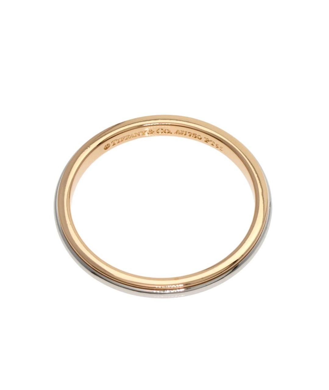TIFFANY&CO Золотое платиновое кольцо, фото 4