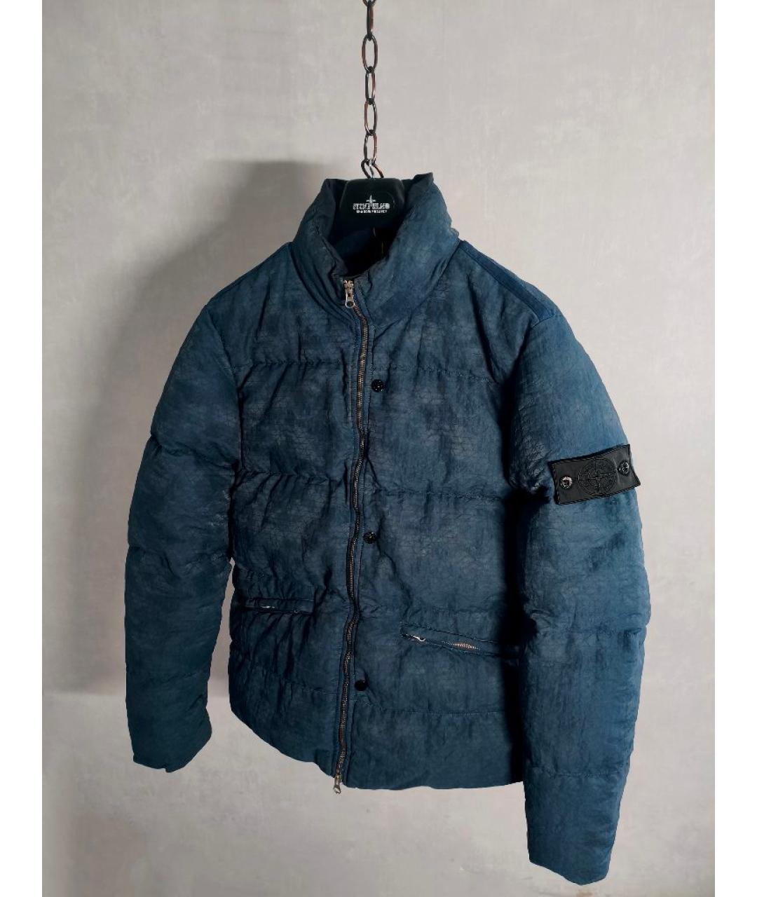 STONE ISLAND SHADOW PROJECT Темно-синяя полиамидовая куртка, фото 4