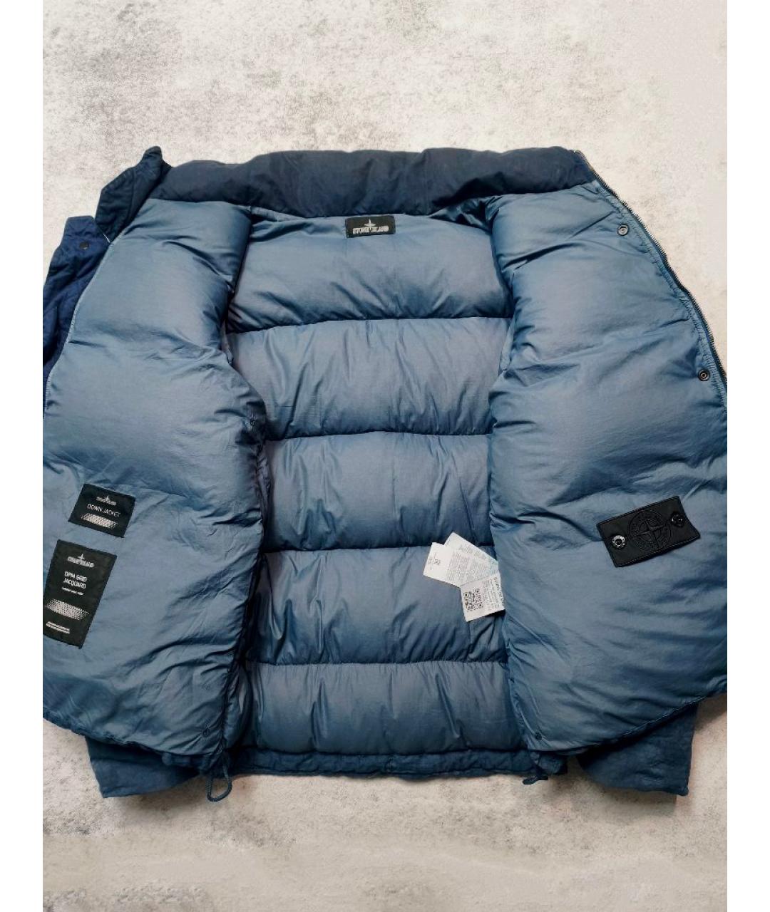 STONE ISLAND SHADOW PROJECT Темно-синяя полиамидовая куртка, фото 3