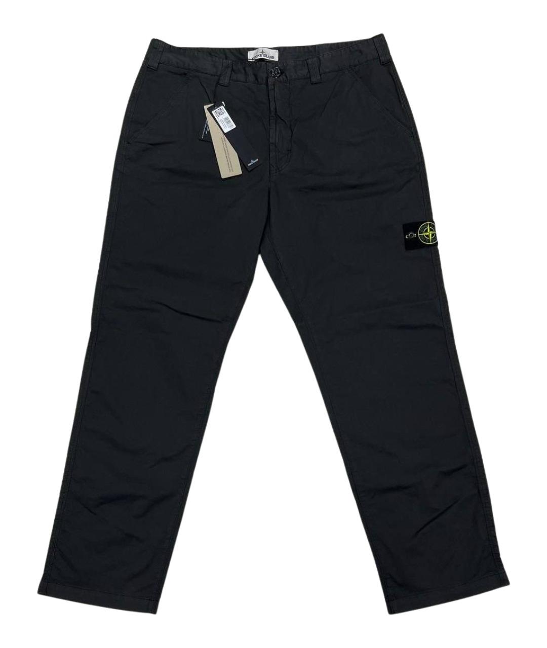 STONE ISLAND Серые повседневные брюки, фото 1