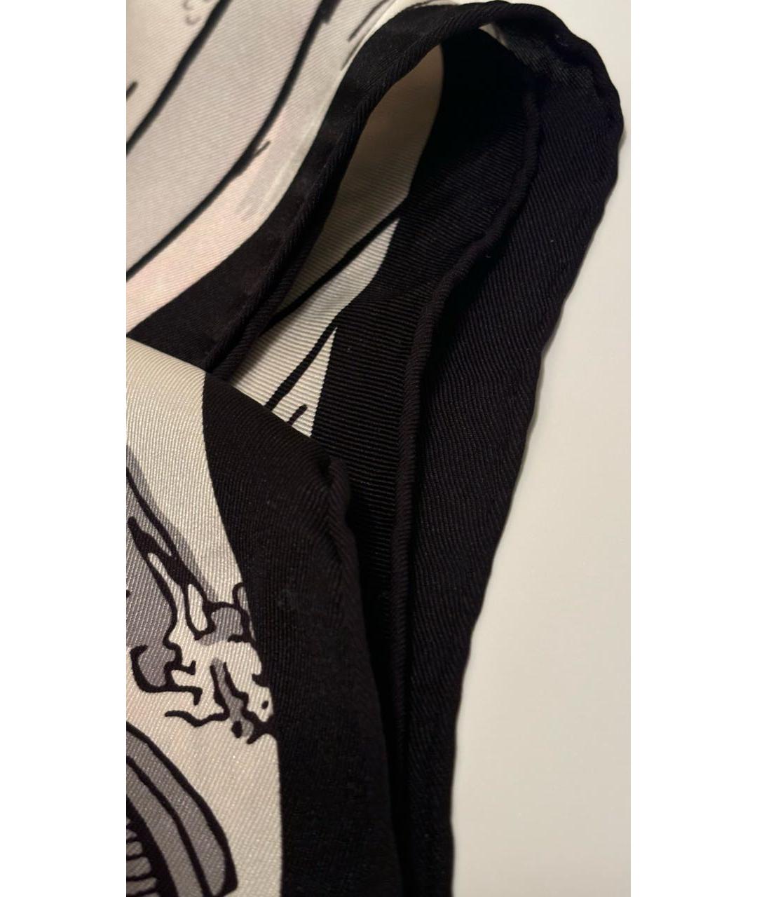 HERMES Мульти шелковый платок, фото 5