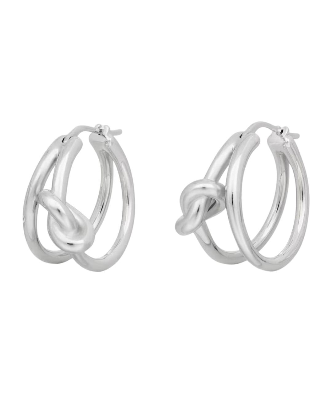 CELINE Серебряные латунные серьги, фото 1