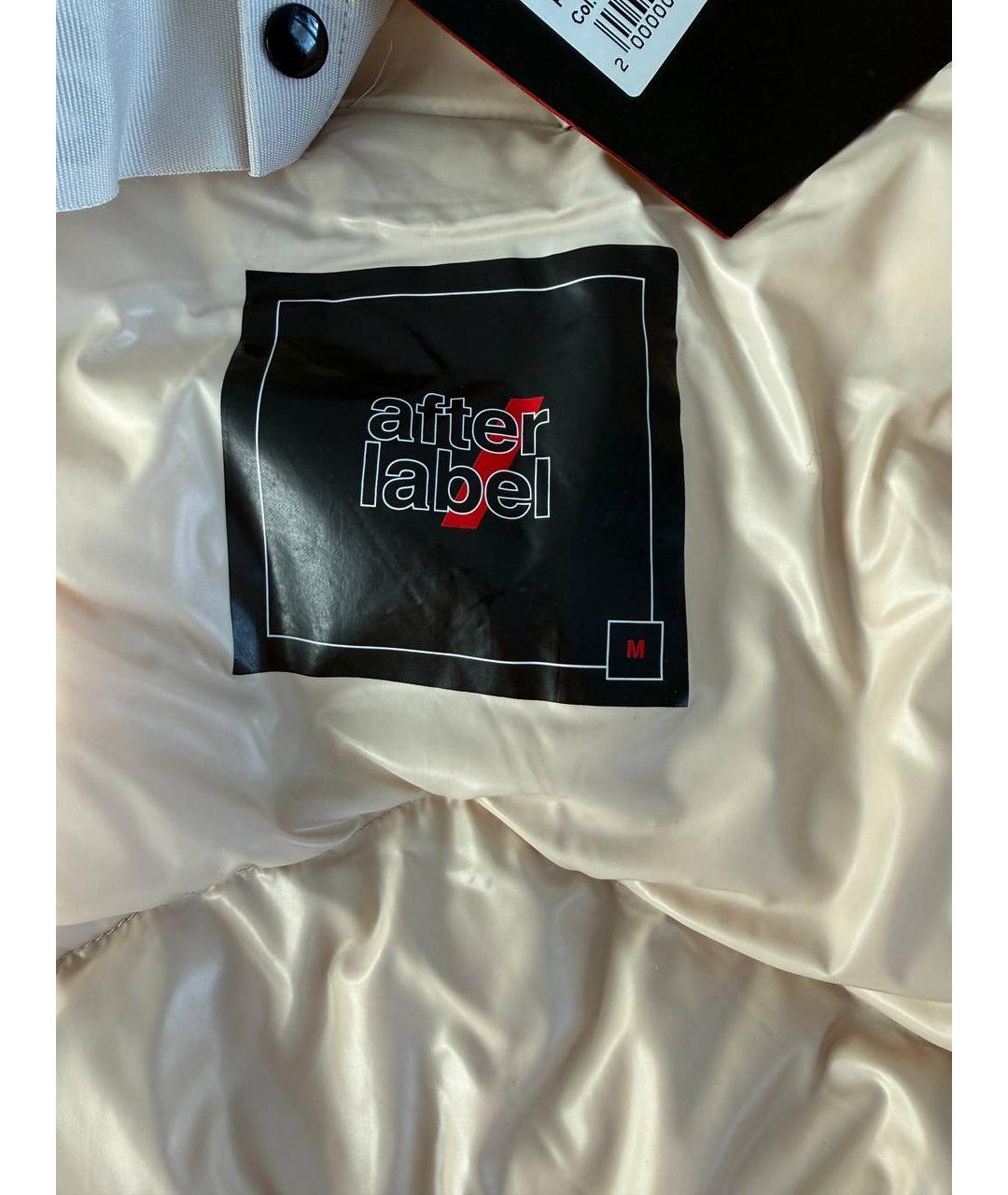 AFTER LABEL Бежевый полиэстеровый пуховик, фото 6