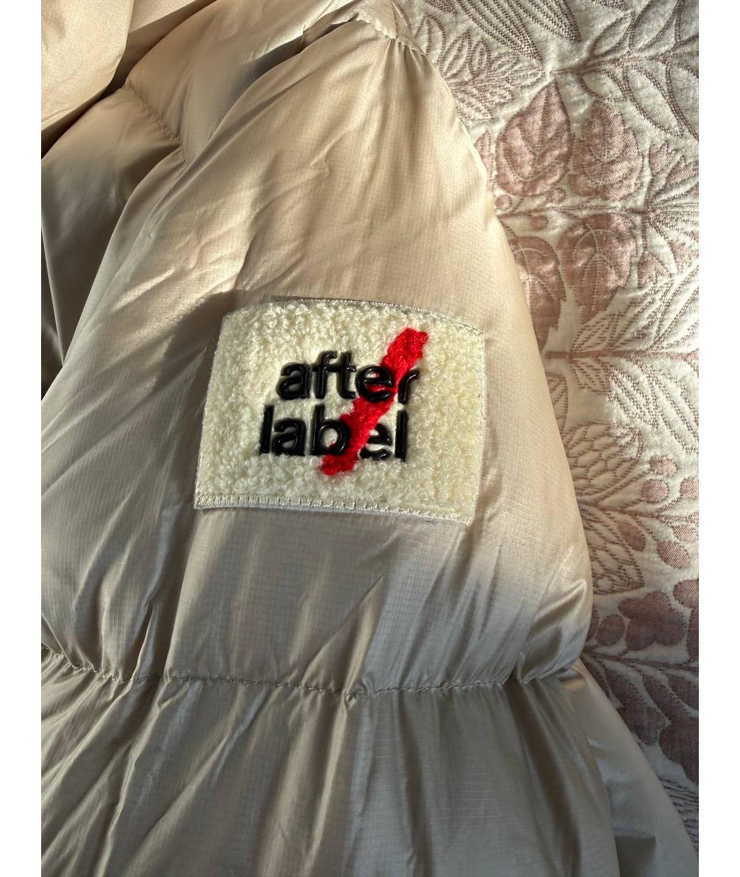 AFTER LABEL Бежевый полиэстеровый пуховик, фото 4