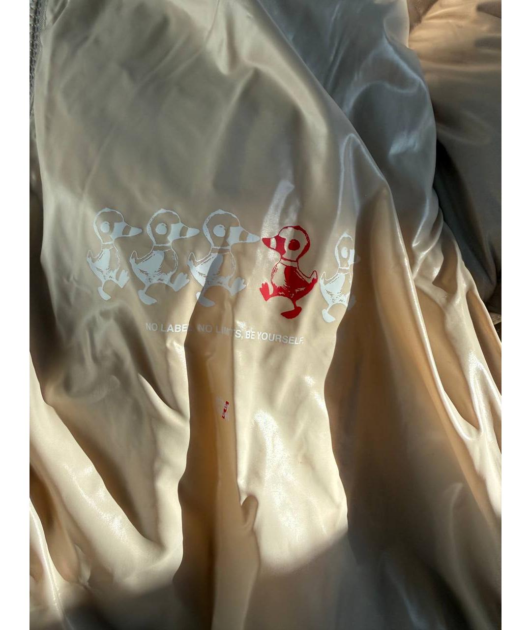 AFTER LABEL Бежевый полиэстеровый пуховик, фото 7