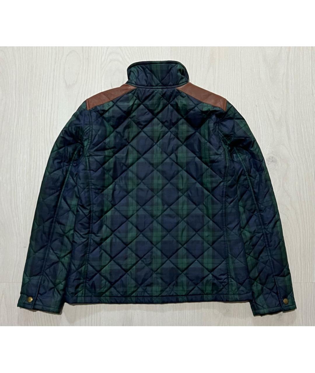 RALPH LAUREN Темно-синяя полиамидовая куртка, фото 2