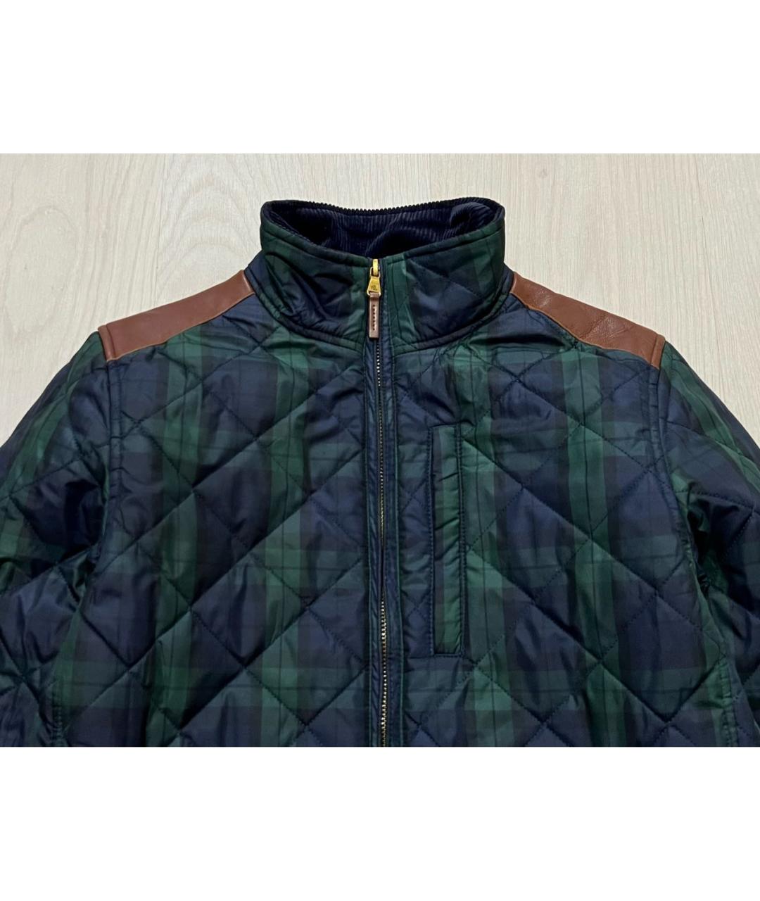 RALPH LAUREN Темно-синяя полиамидовая куртка, фото 3