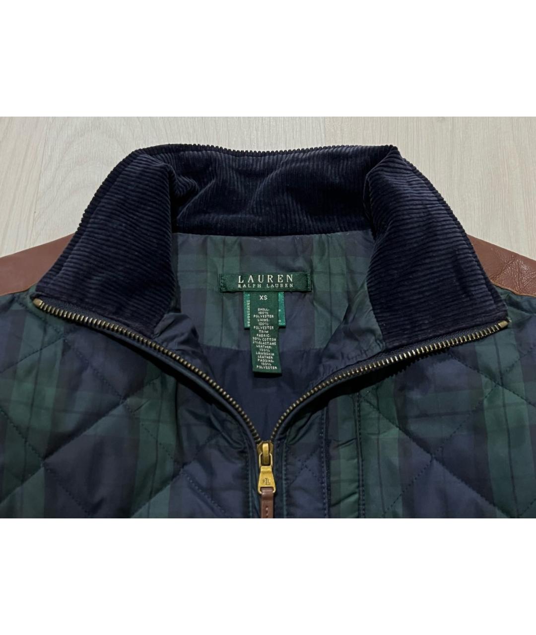 RALPH LAUREN Темно-синяя полиамидовая куртка, фото 5