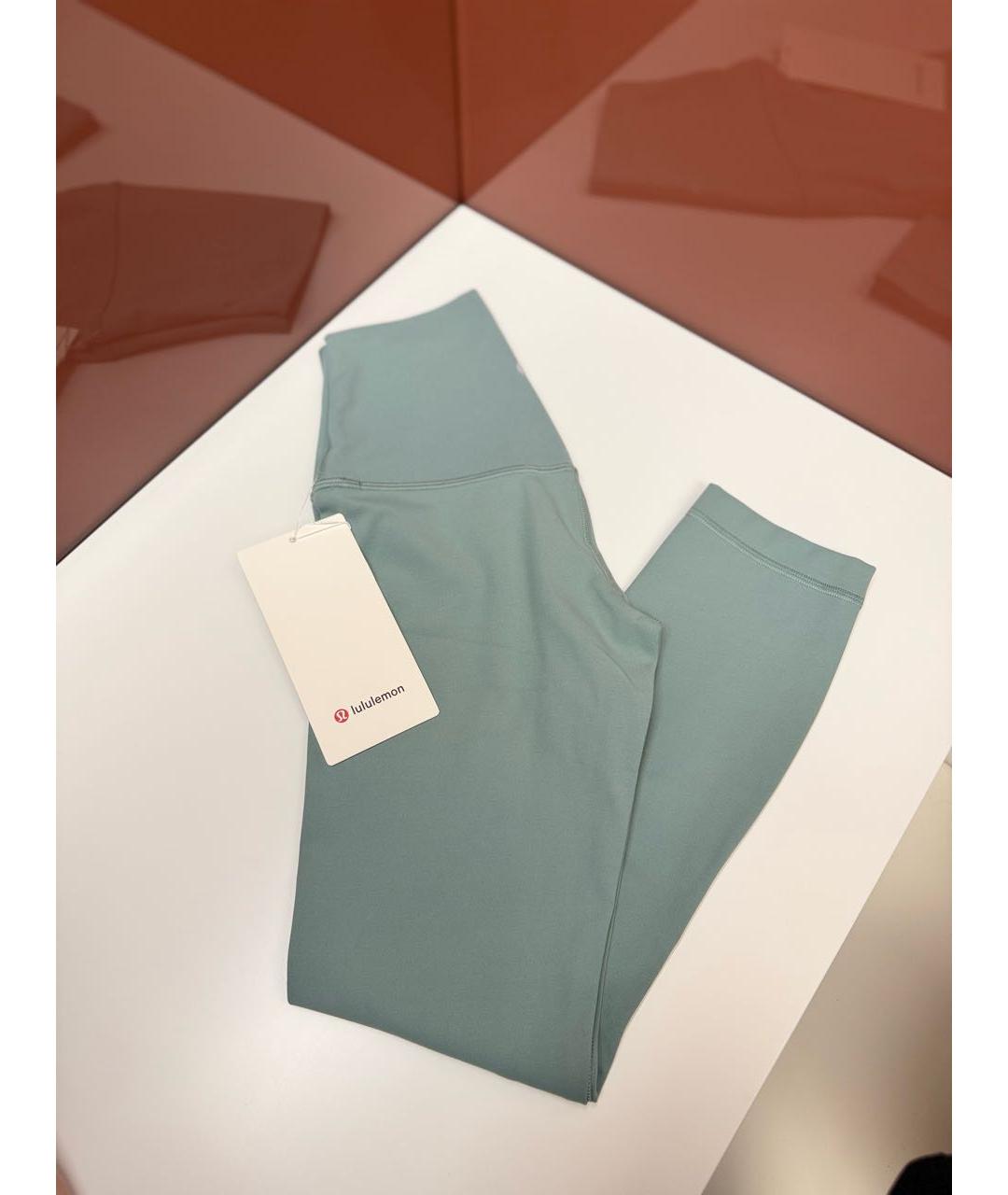 Lululemon Зеленые леггинсы и велосипедки, фото 4