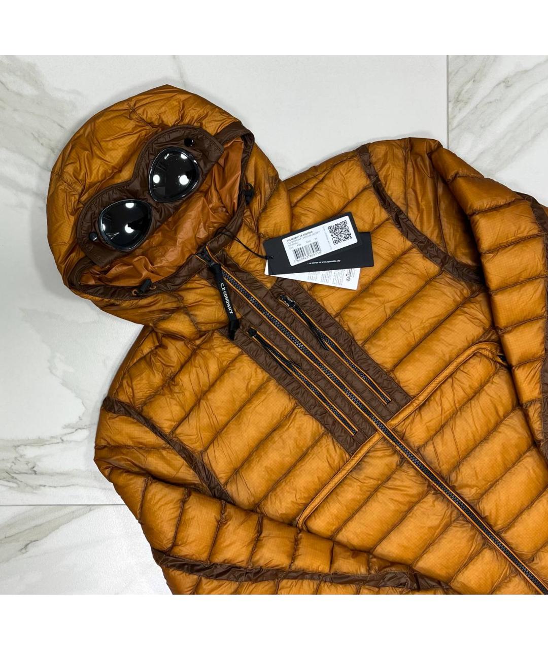 CP COMPANY Оранжевый пуховик, фото 2