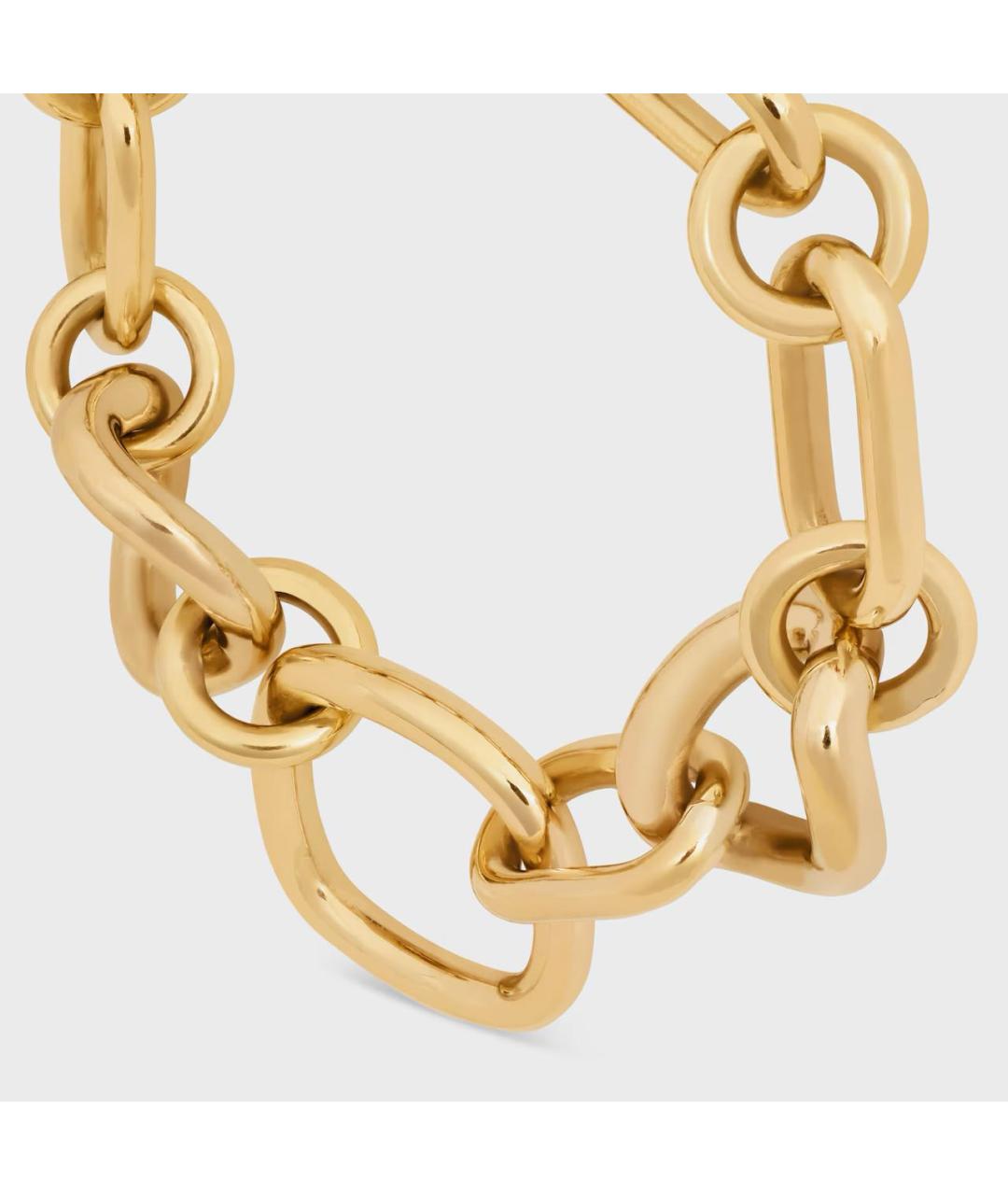 CELINE Золотой латунный браслет, фото 2