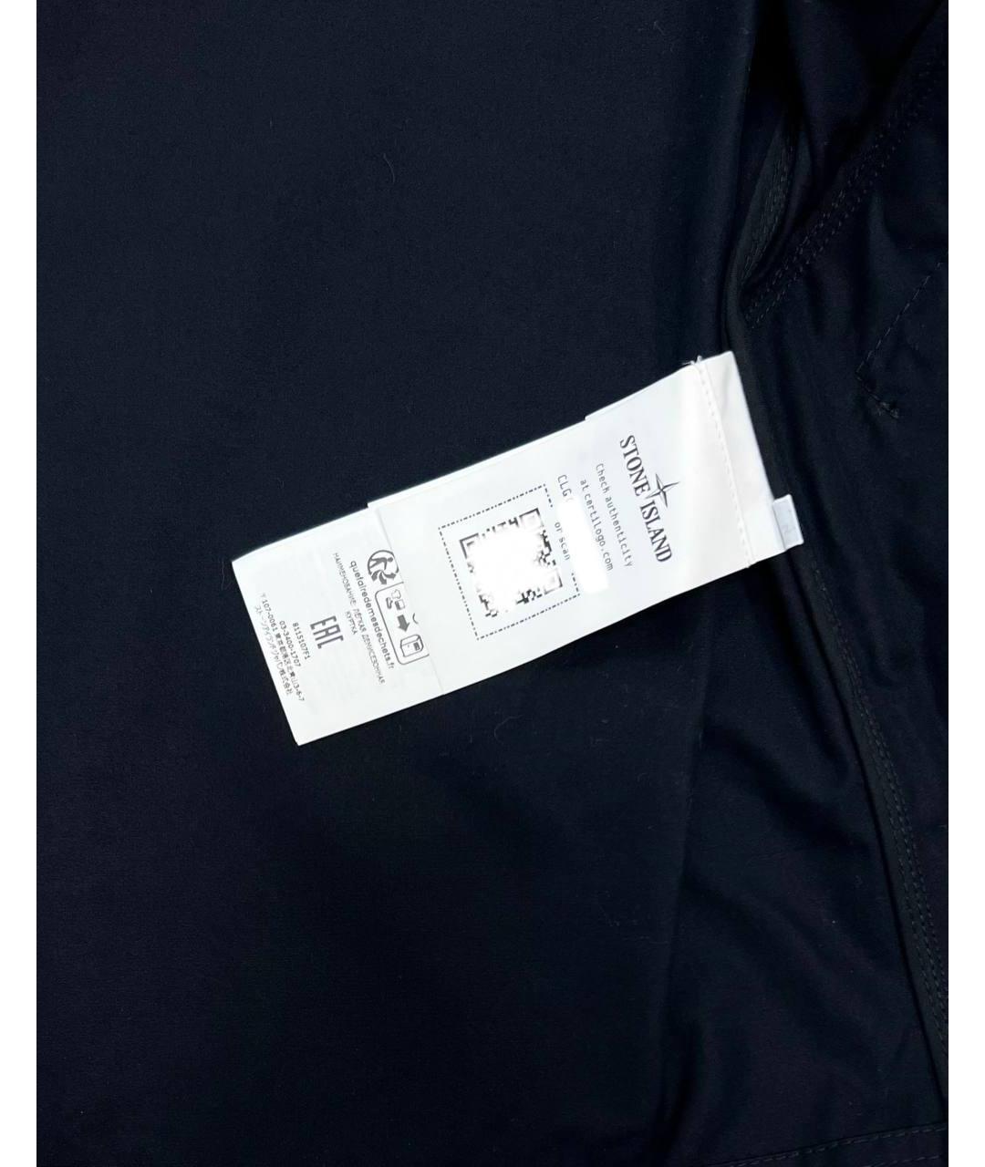 STONE ISLAND Черная куртка, фото 6