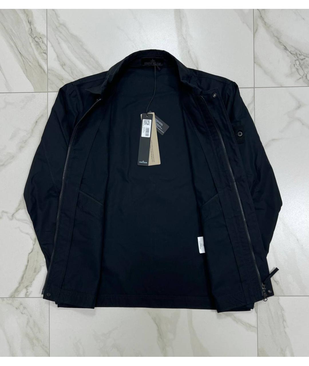 STONE ISLAND Черная куртка, фото 5