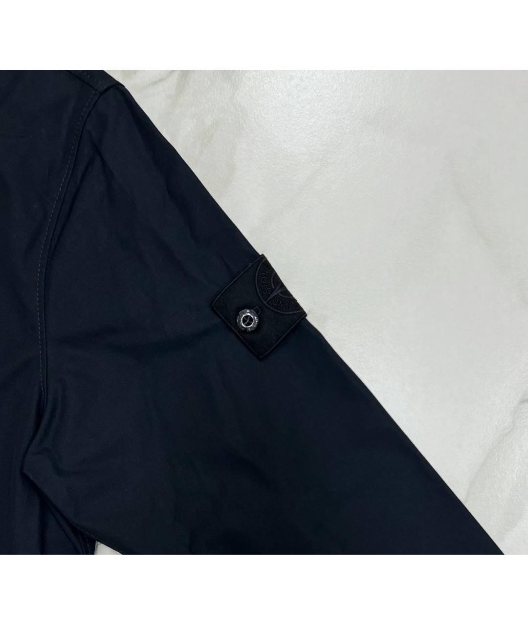 STONE ISLAND Черная куртка, фото 3