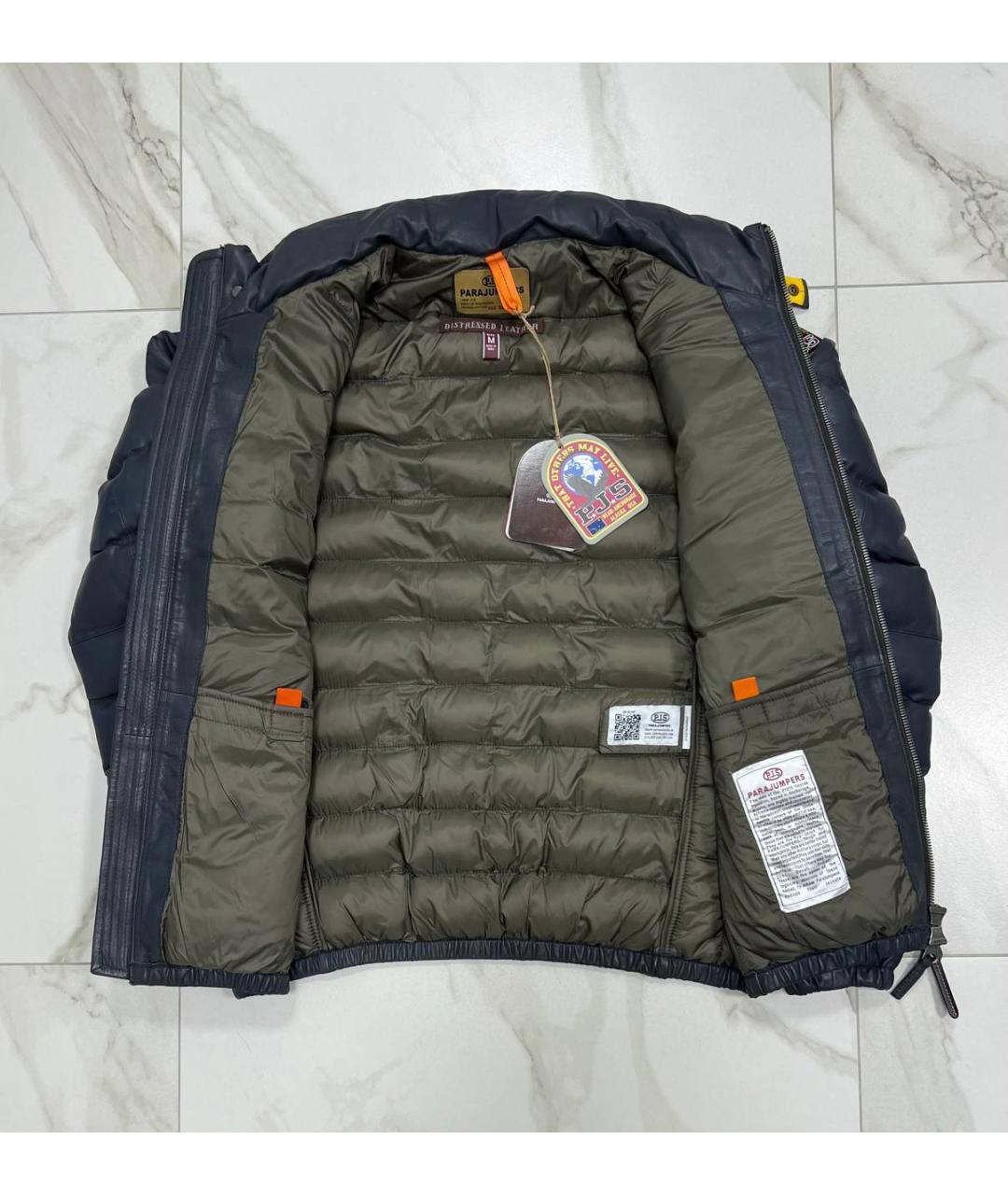 PARAJUMPERS Серая полиэстеровая куртка, фото 5