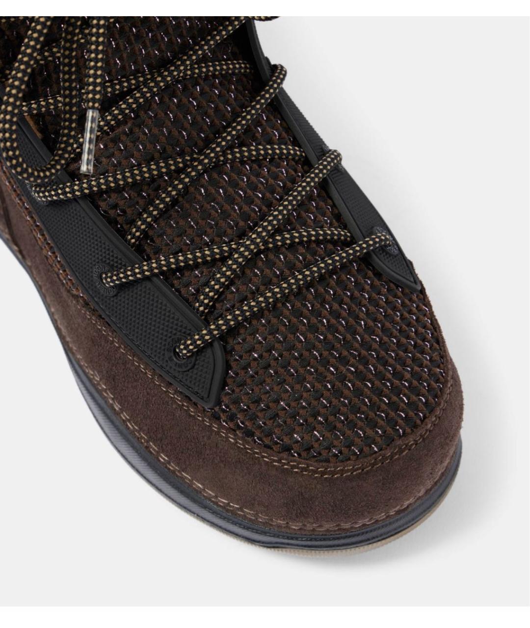 BOGNER Коричневые текстильные полусапоги, фото 3